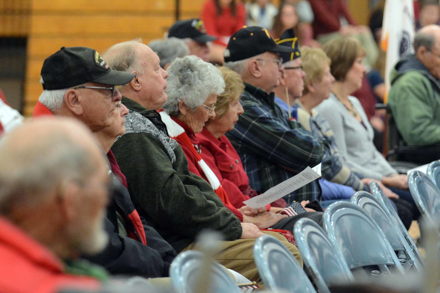 Portage High School Veterans Day ceremony 2019